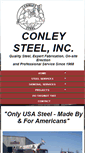 Mobile Screenshot of conleysteel.com